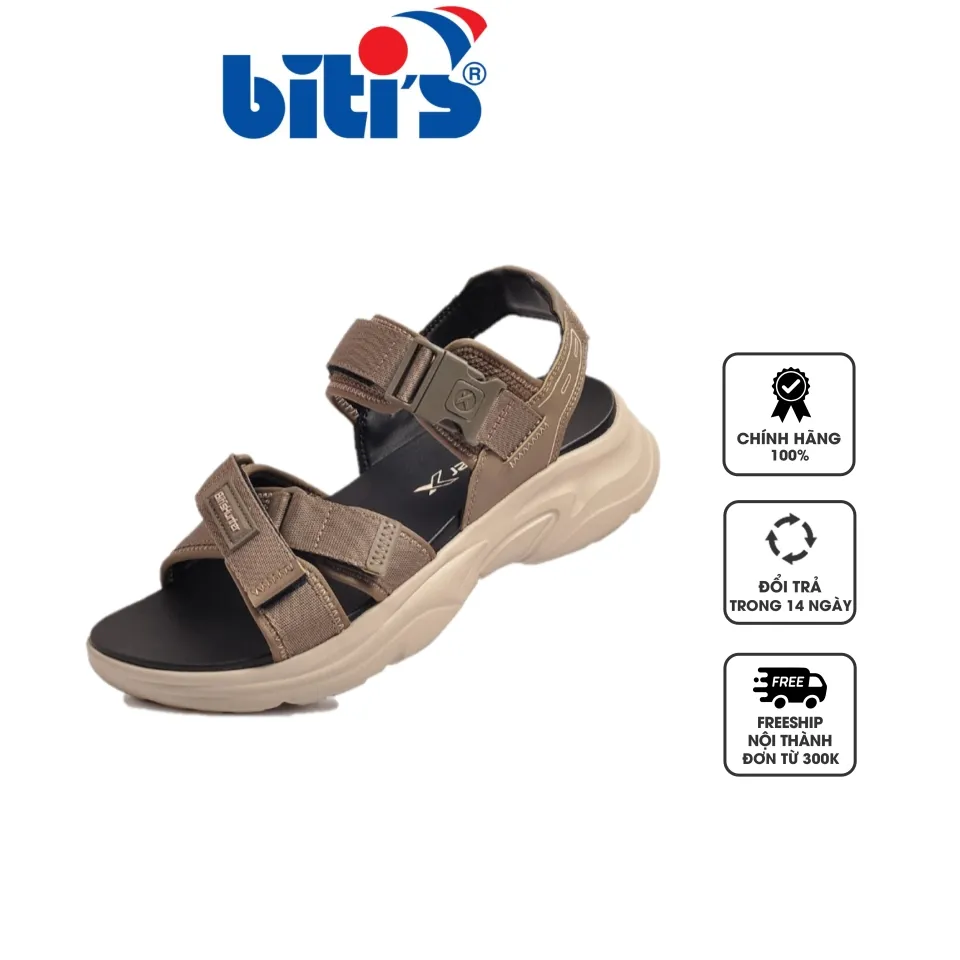 Dép sandal nam Biti’s Hunter X Dune Coastal Edition HEM000800 màu nâu, 39