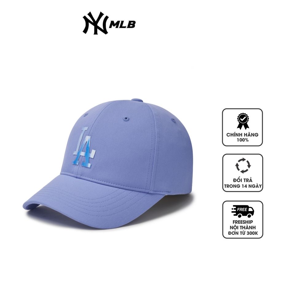 Mũ MLB Luxle Leisure Long Visor Unstructured LA Dodgers 3ACPA024N-07CBL