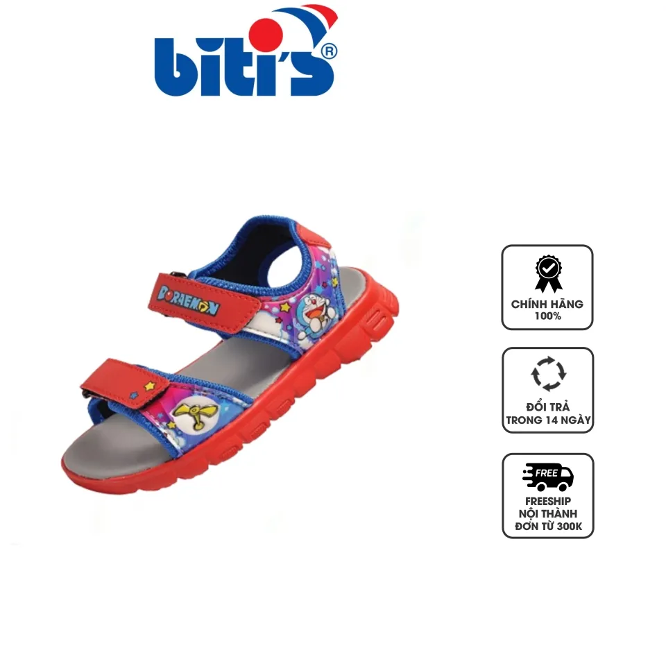 Dép sandal Eva Phun bé trai Biti's BEB001922 màu đỏ, 28