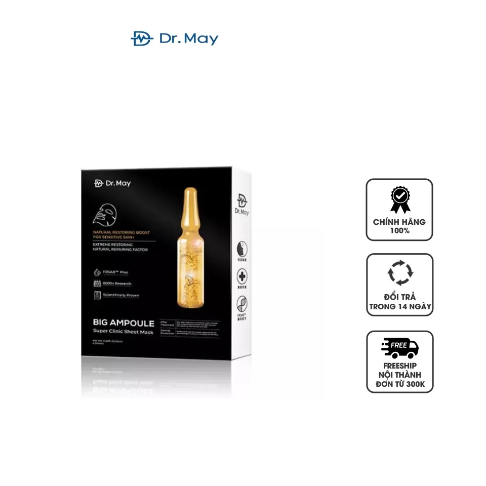 Mặt nạ tái tạo phục hồi da Dr. May Professional Repairing Mask