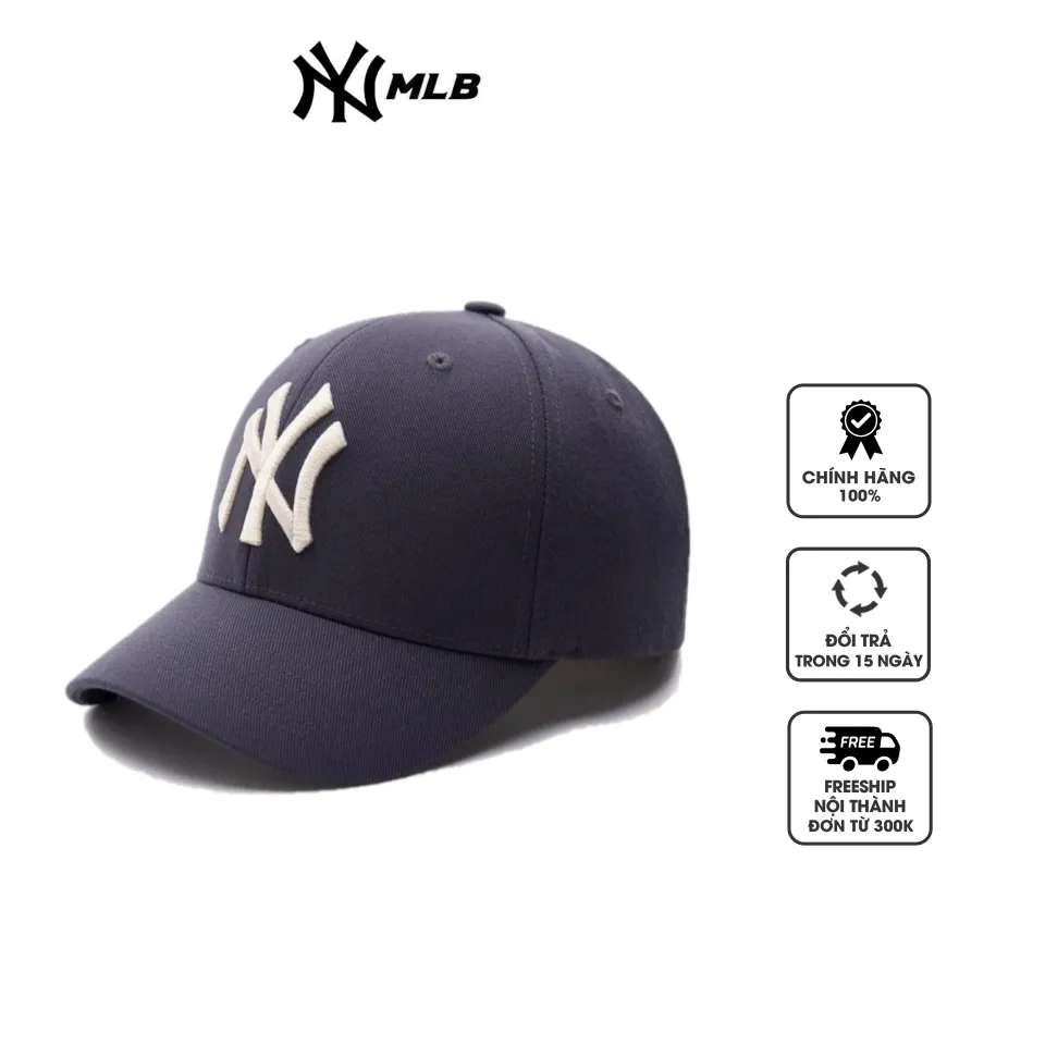 Mũ MLB New Fit Structure Ball Cap NY Yankees 3ACP0802N-50CGS