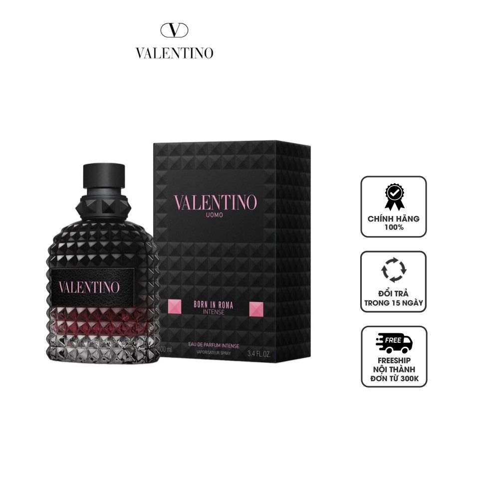 Nước hoa nam Valentino Uomo Born In Roma Intense EDP