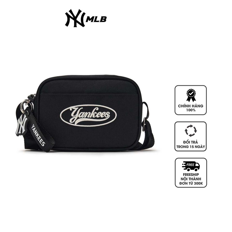 Túi MLB Varsity Camera Bag New York Yankees 7ACRV044N-50BKS Black