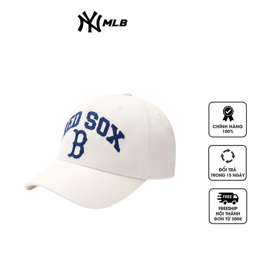 Mũ MLB Varsity Series Boston Red Sox 3ACPV033N-43CRD D.Cream