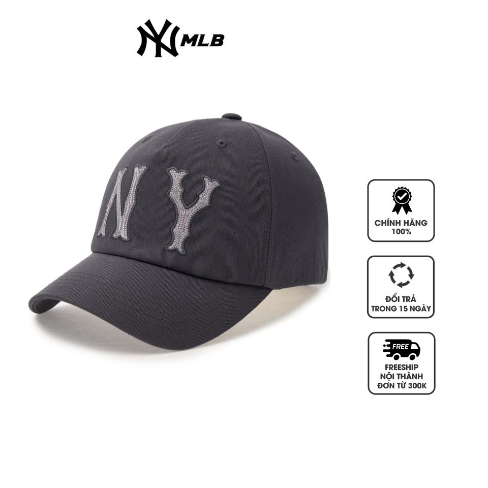 Mũ MLB Basic Coopers Washing Unstructured NY Yankees 3ACPC024N-50GRD