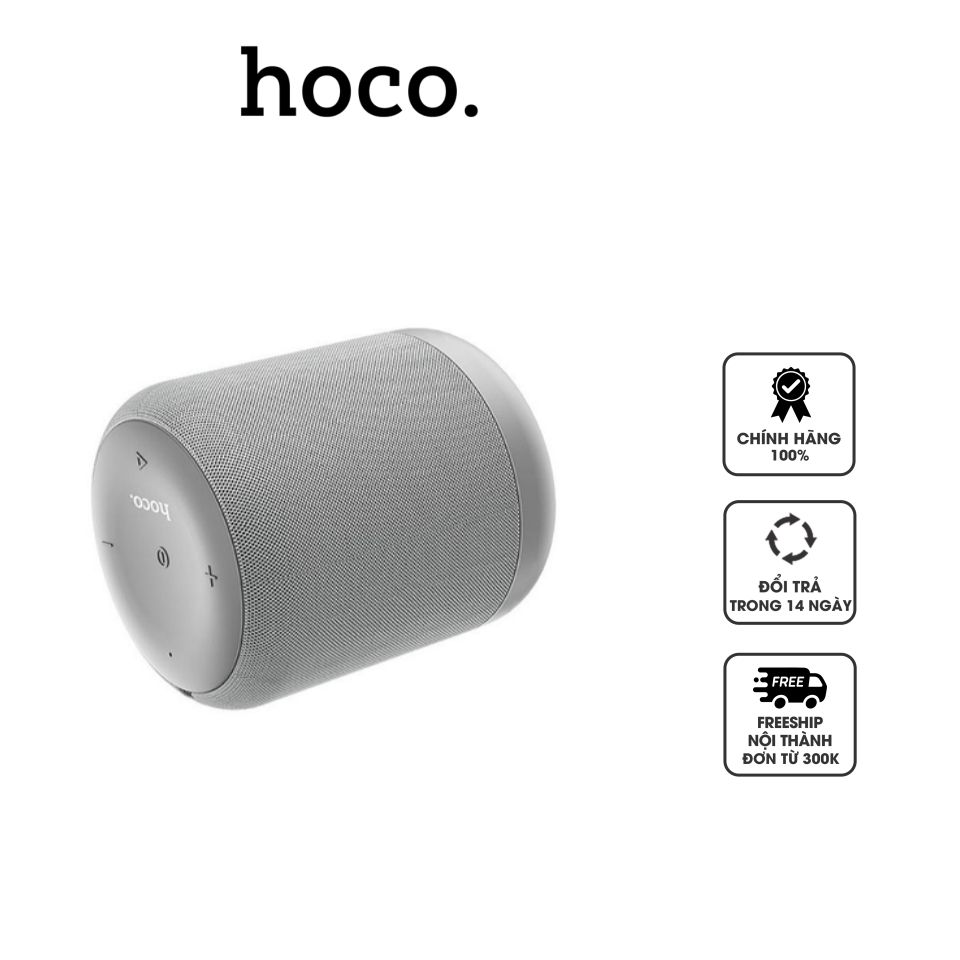 Loa nghe nhạc Hoco BS30 mini kết nối Bluetooth, Xám
