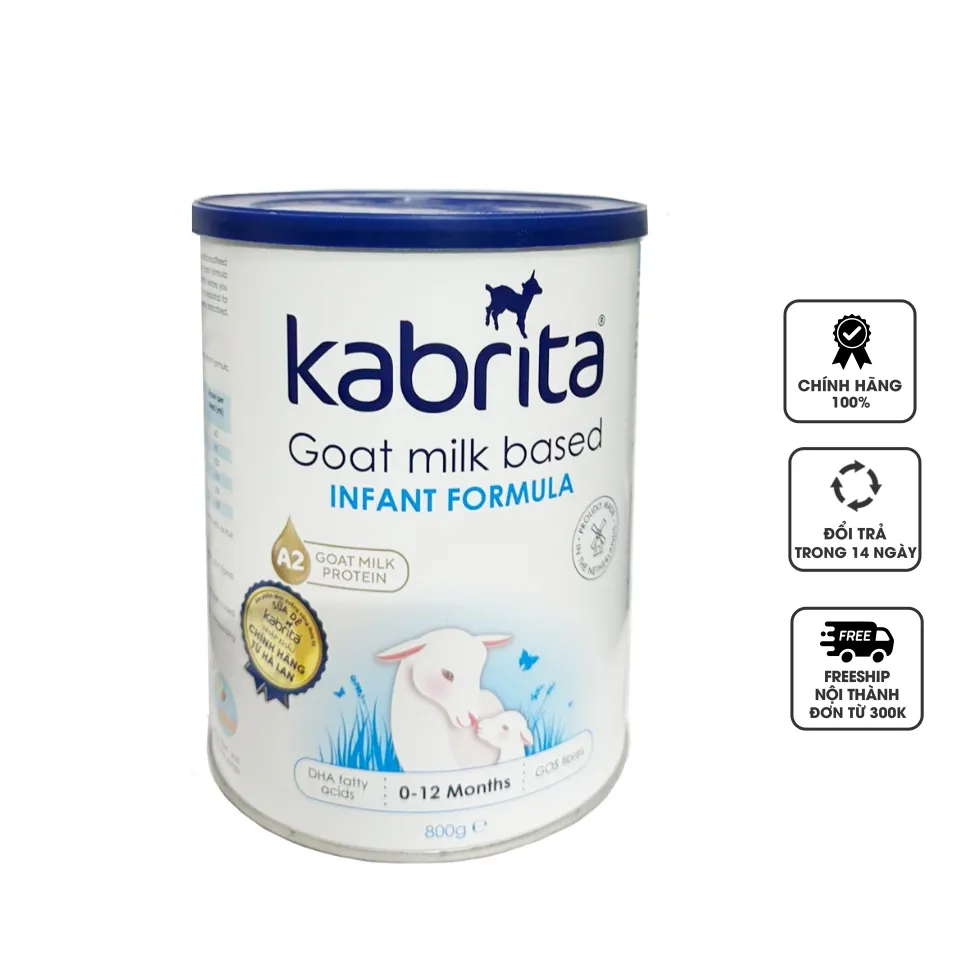 Sữa dê Kabrita 1 cho trẻ từ 0-12 tháng, 800g