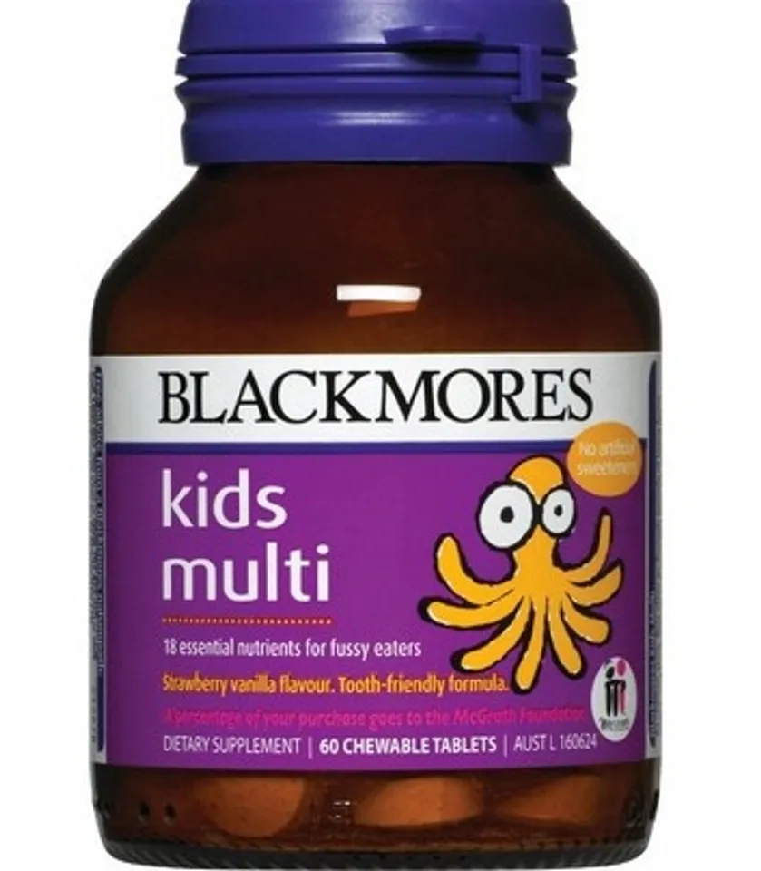 Vitamin cho trẻ biếng ăn - Blackmores Kids Multi 60 Viên