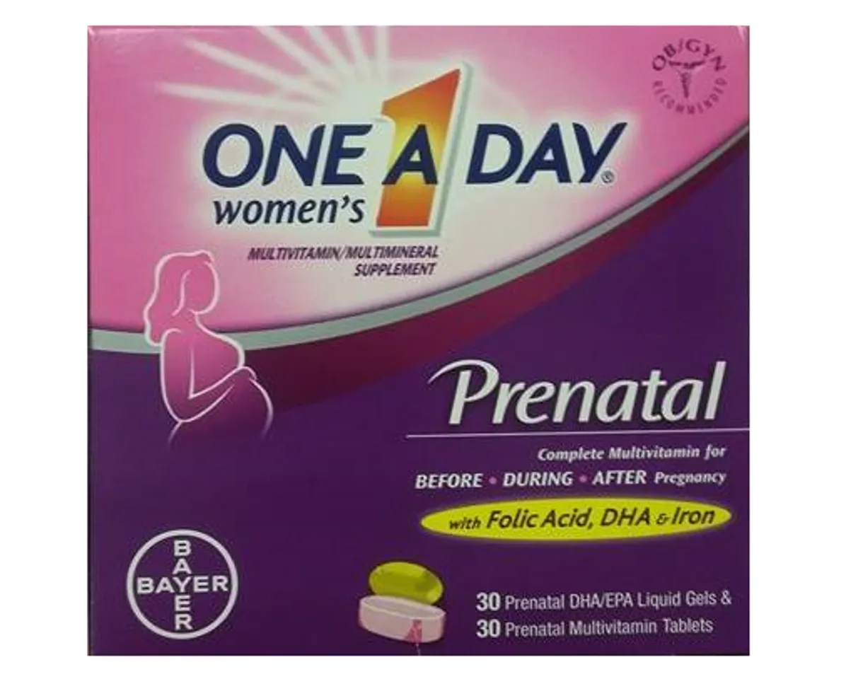 One a day prenatal DHA vitamin bầu, 120 viên