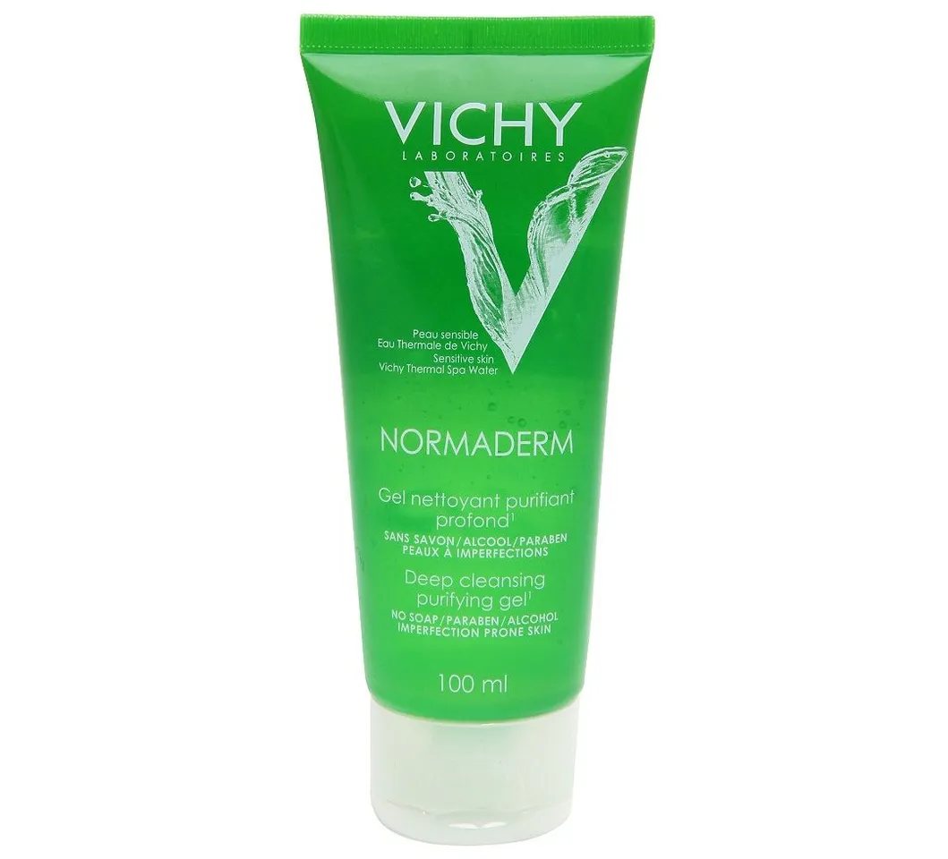 Sữa rửa mặt Vichy Normaderm Deep Cleansing cho da nhờn mụn