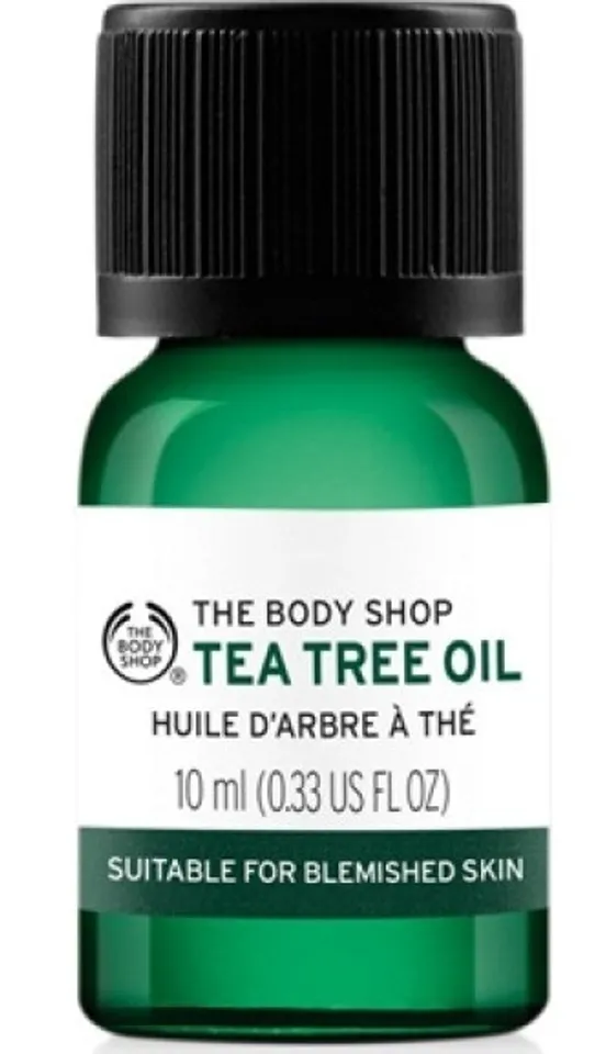 Tea tree oil The body shop – tinh chất trà hữu cơ cho da mụn, 10ml