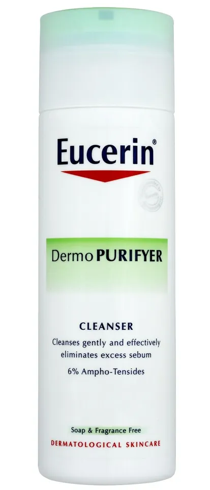 Sữa rửa mặt Eucerin Dermo PURIFYER Cleanser giảm mụn, 100ml