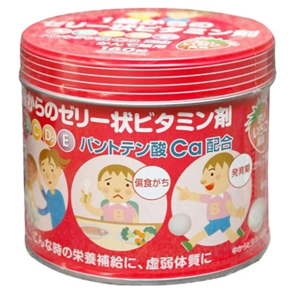 Kẹo biếng ăn Nhật Bản cho trẻ trên 1 tuổi, 160 viên