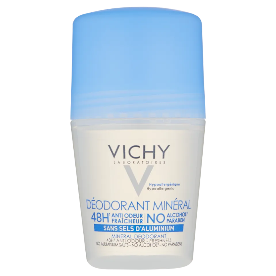 Lăn khử mùi Vichy Deodorant Mineral mẫu mới