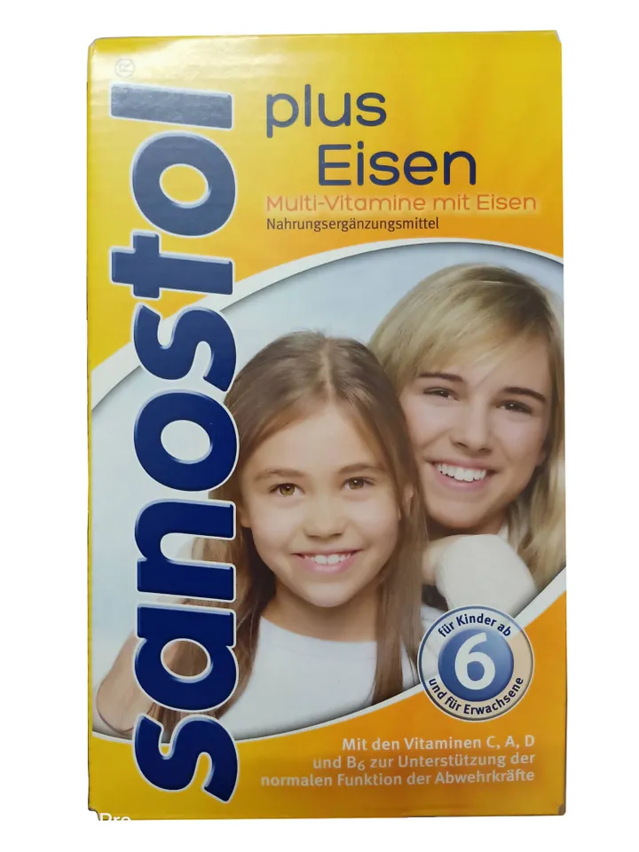 Vitamin tổng hợp Sanostol Plus Eisen số 6, 460ml