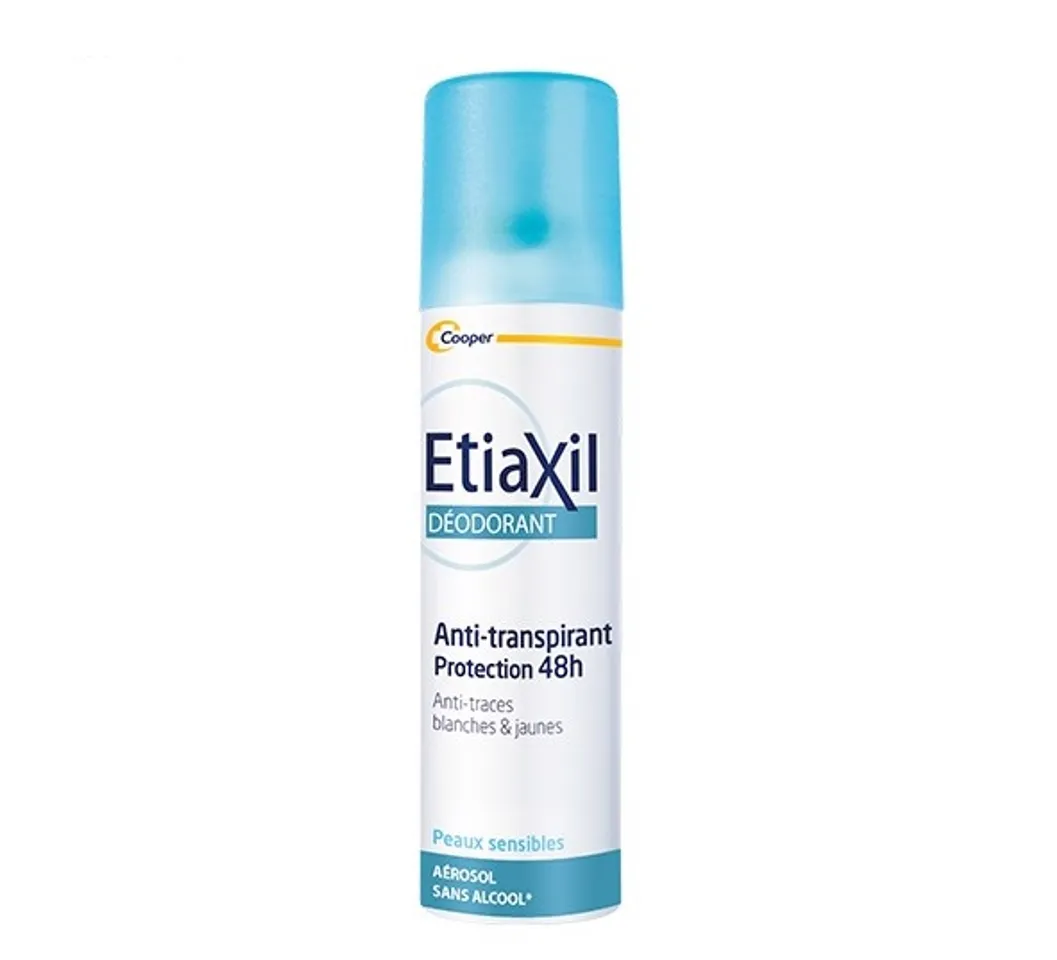 Xịt khử mùi Etiaxil Deodorant Anti-transpirant 48h cho nách, 150ml