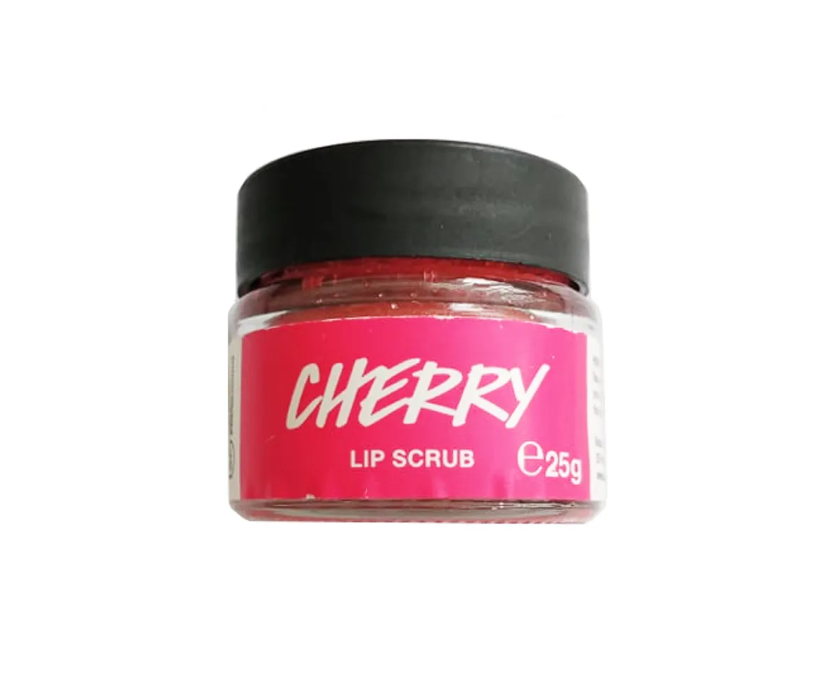 Tẩy da chết môi Lush Lip Scrub cho môi mềm mịn, hồng hào, Cherry