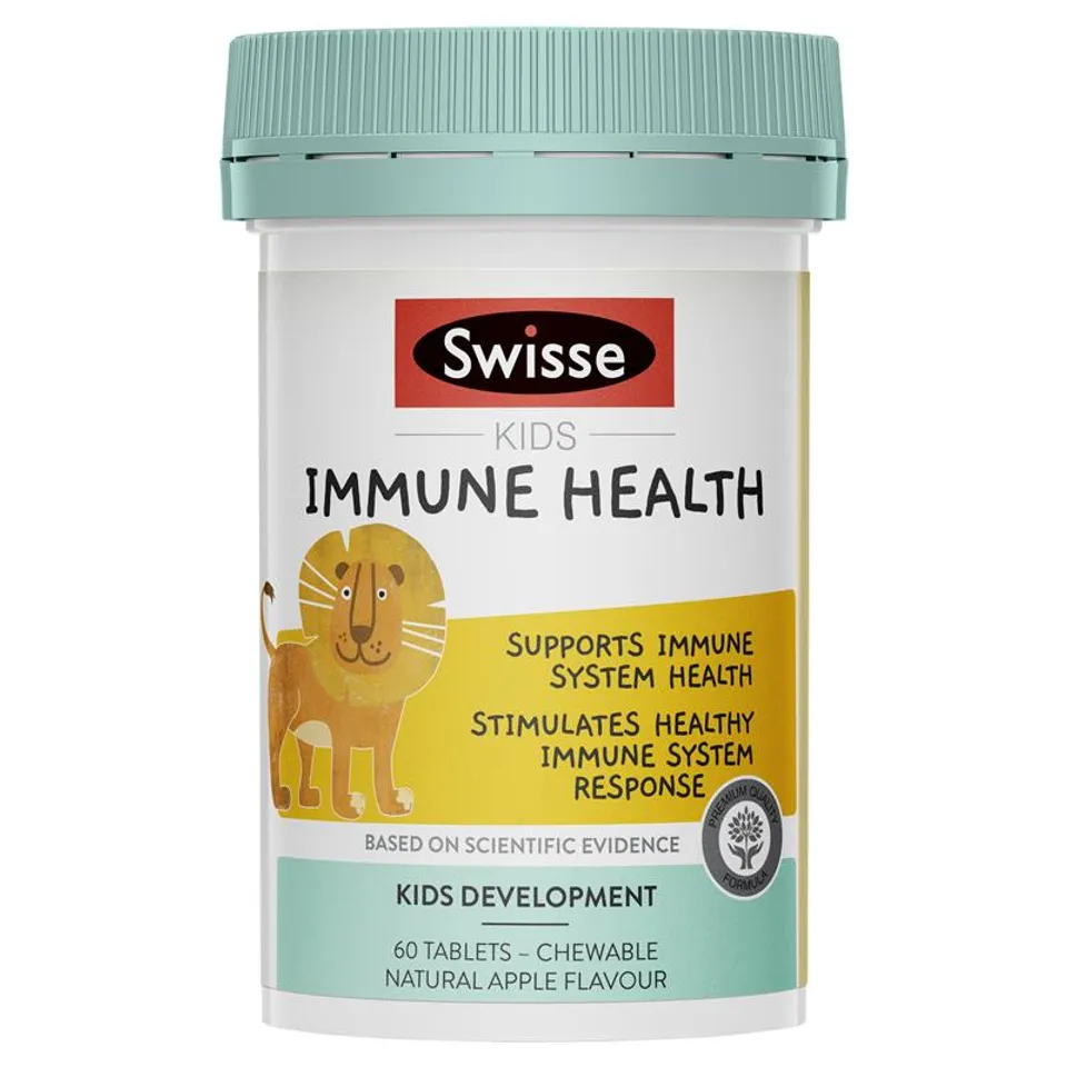 Viên ngậm hỗ trợ miễn dịch cho bé Swisse Kids Immune Health