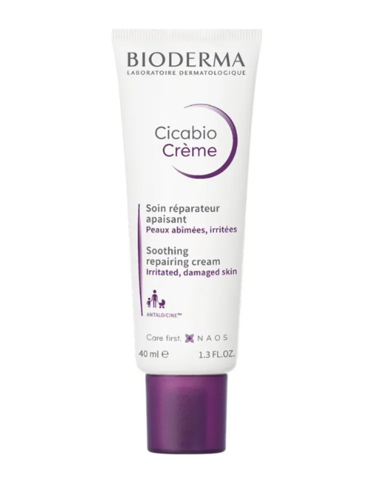 Kem hỗ trợ phục hồi da Bioderma Cicabio Cream, 40ml