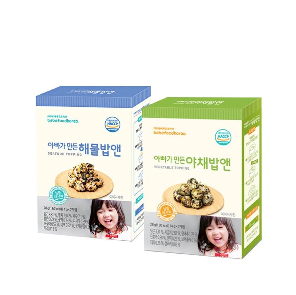Gia vị rắc cơm cho bé Bebefood chính hãng Hàn Quốc