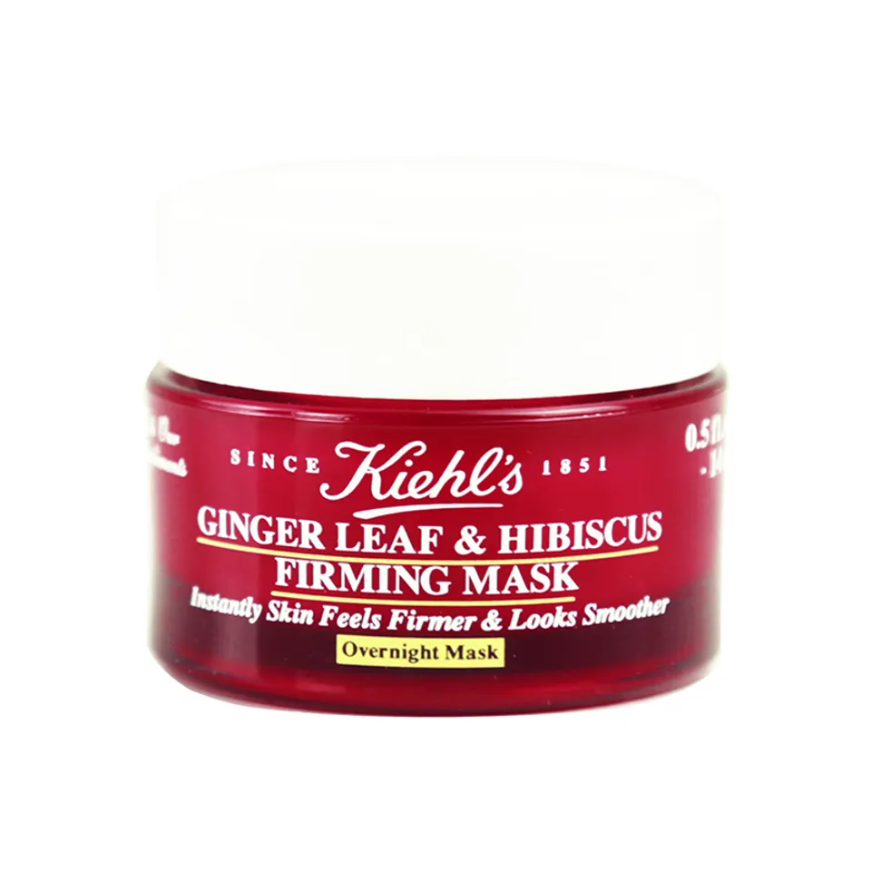 Mặt nạ ngủ Kiehl’s Ginger Leaf & Hibiscus Firming Mask, 14ml