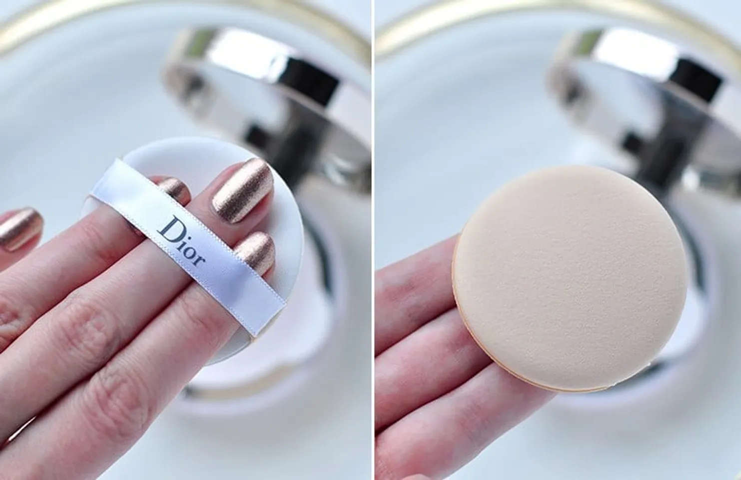CHRISTIAN DIOR CAPTURE TOTALE DREAMSKIN PERFECT SKIN CUSHION SPF 50 WITH  EXTRA REFILL   025 2X15G05OZ trang điểm việt nam Makeup Vietnam