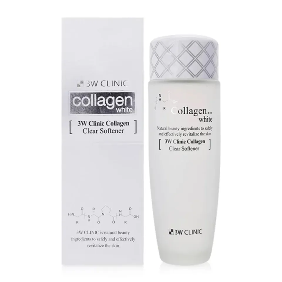 Nước hoa hồng 3W Clinic Collagen White Clear Softener