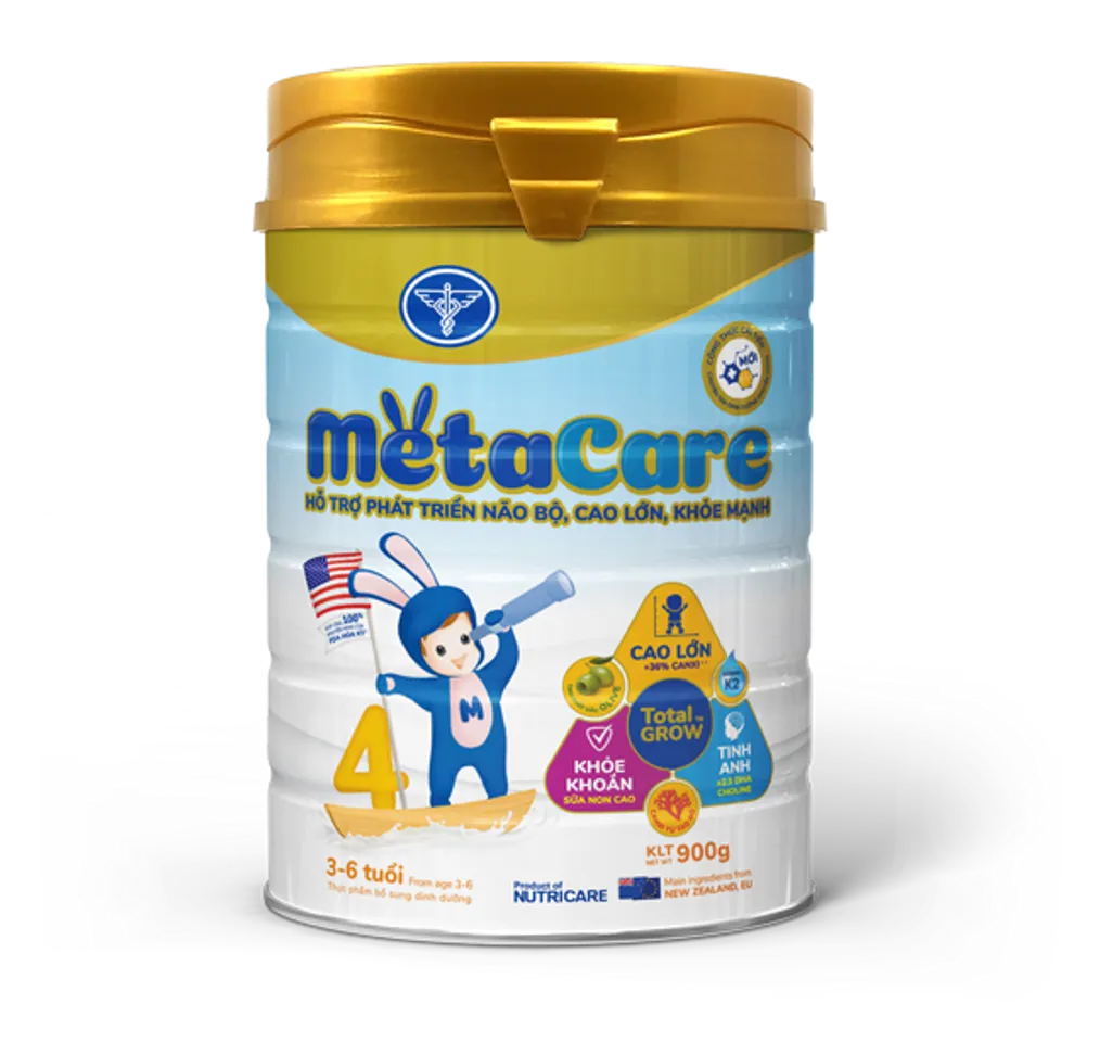 Sữa bột Nutricare Meta Care số 4 dành cho trẻ từ 3 - 6 tuổi