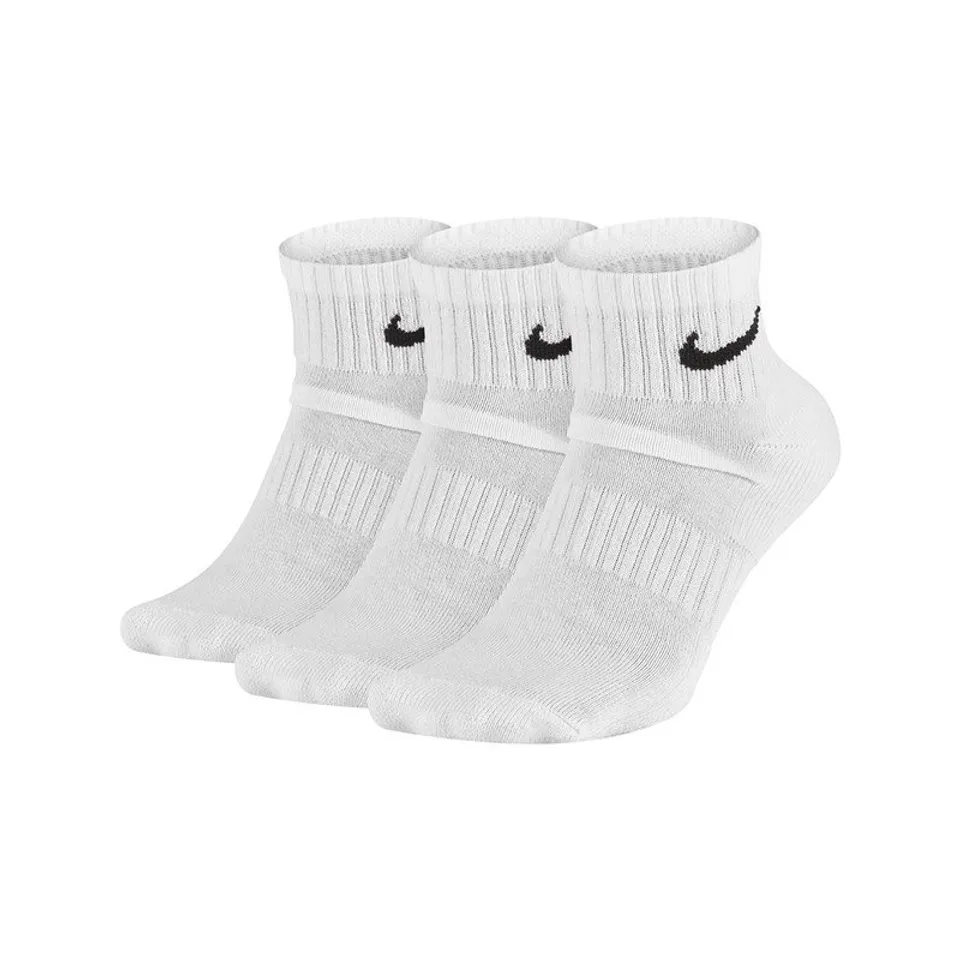 Set 3 đôi tất Nike Everyday Cushioned Training Sock Trắng SX7667-100