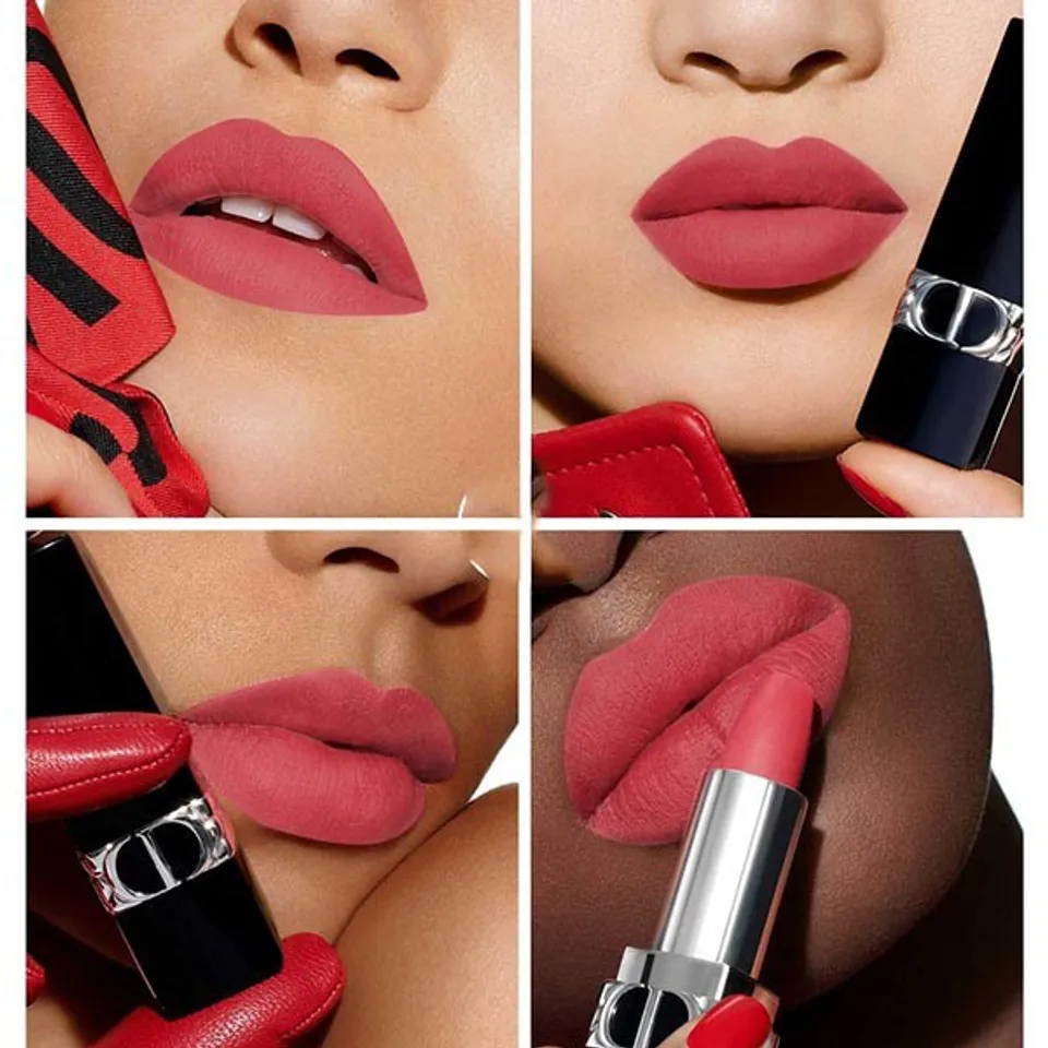 Son Dior Rouge Dior Couture Colour Refillable Lipstick Limited Edition 720  Icóne Velvet  Màu Đỏ Hồng Lạnh  KYOVN