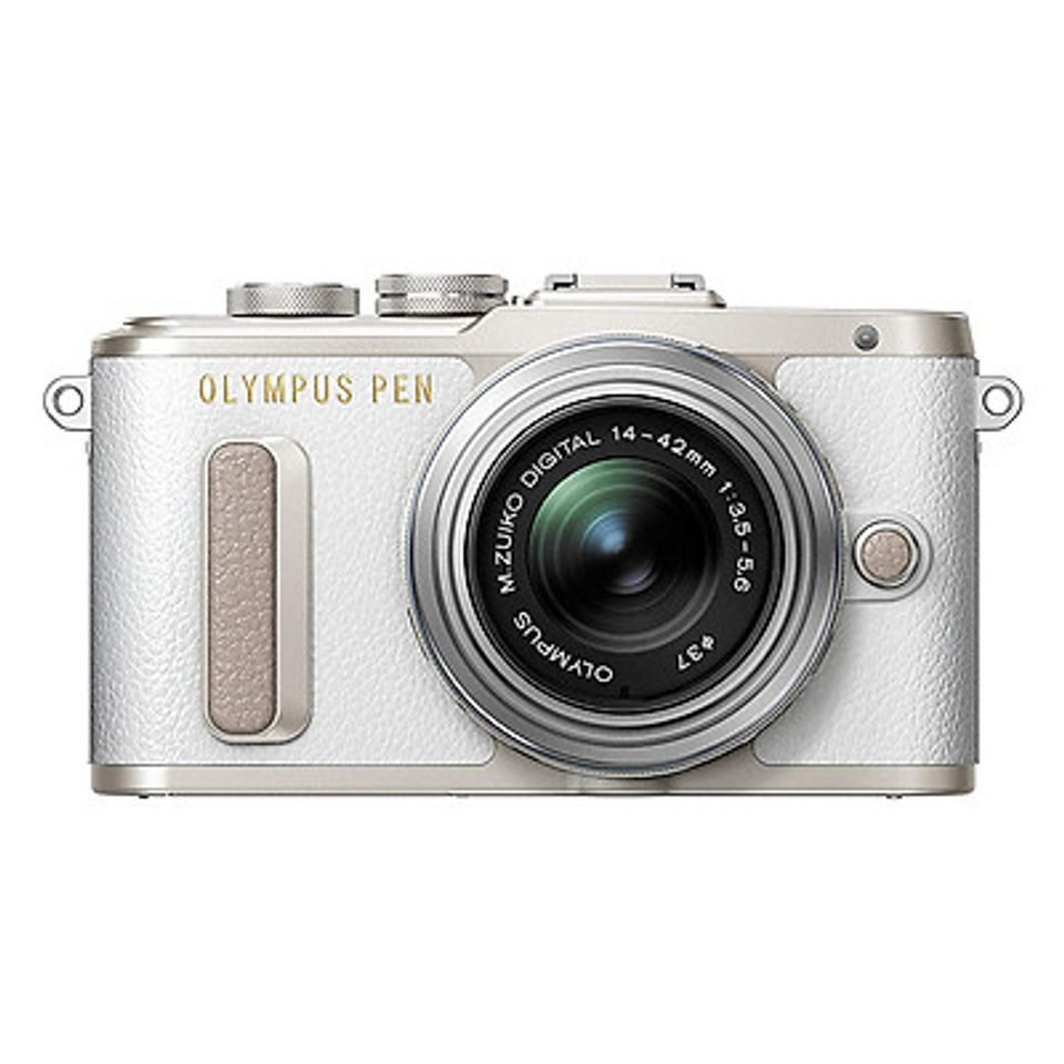 Máy ảnh Olympus PEN E-PL8 Kit 14-42mm, Nâu