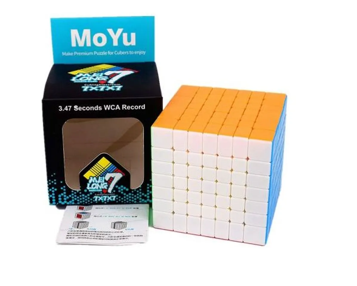 Rubik 7x7 Moyu Meilong WCA Stickerless đẳng cấp riêng