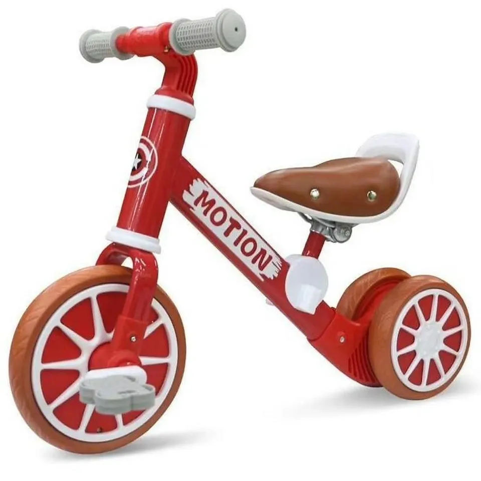 Xe chòi chân thăng bằng Motion có bàn đạp 2in1 cho bé, Đỏ