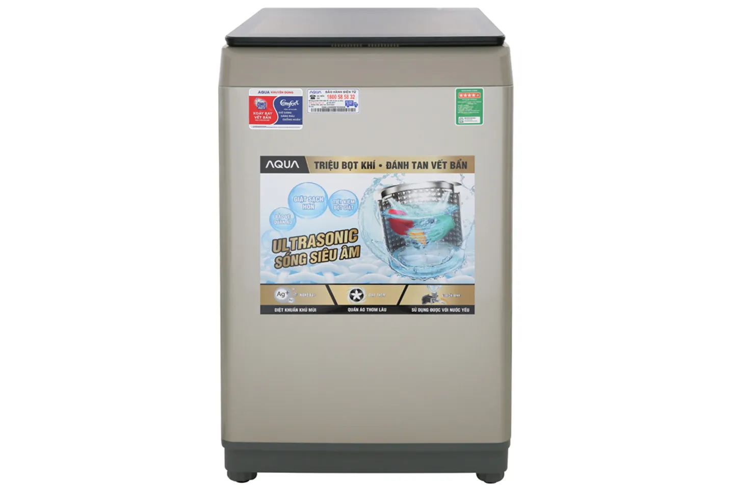 Máy giặt lồng đứng Aqua 9 Kg AQW-U91CT(N)