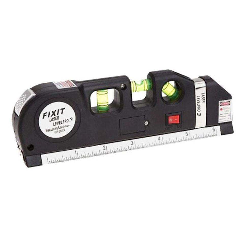 Thước thủy Nivo F2018 Fixit Laser Level Pro3 - Cân Mực Laser Đa Năng, Thiết Bị Xây Dựng, Đo Đạc Chính Xác, Vạch Đường Thẳng Ngang Dọc