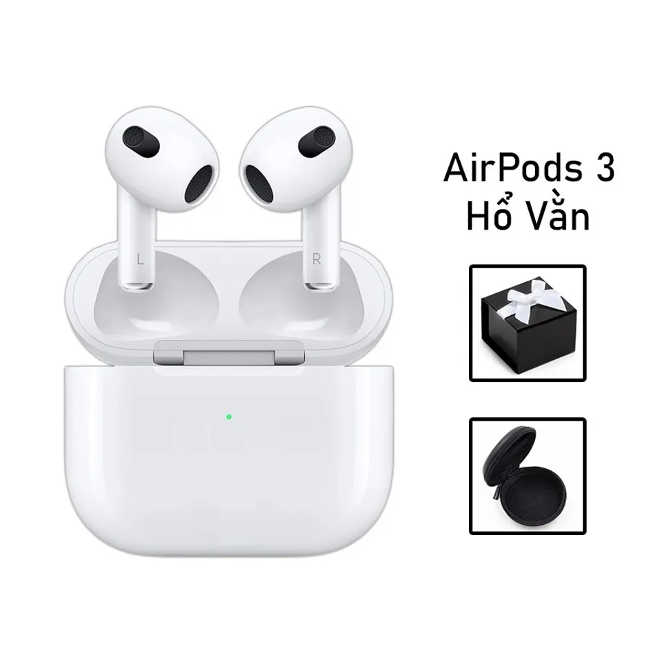 Tai nghe Bluetooth Inpods TWS AP3 chip Louda kèm vỏ ốp lưng case Airpods 2/1