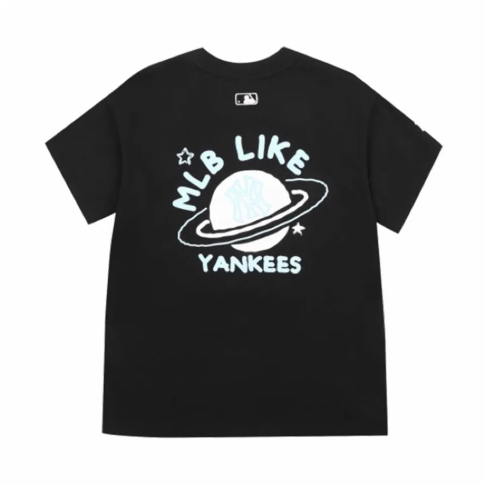 MLB Korea - Paisley Megalogo Short Sleeve T-Shirt Light Blue / L