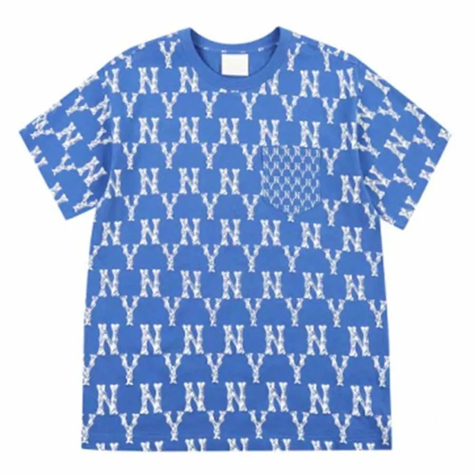 Áo phông MLB Monogram Mix Pocket Overfit Short Sleeve T-Shirt New York Yankees 31TSM4131-50U, XS