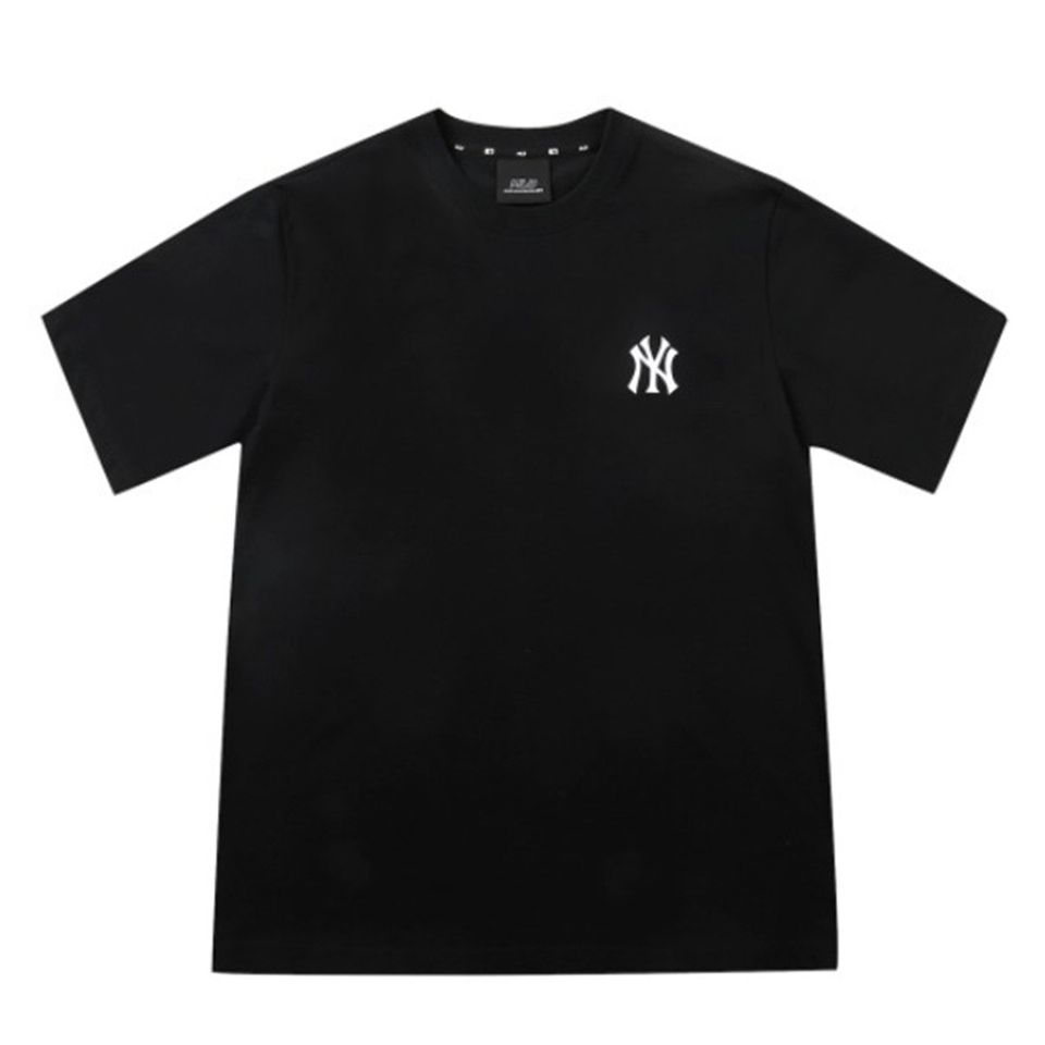 MLB NY big logo black Tshirt