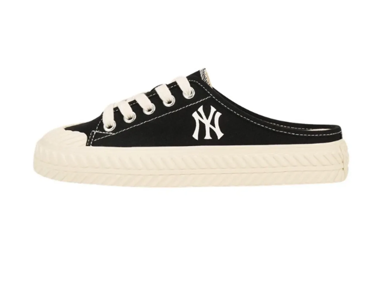 Minhshopvn  Giày MLB PlayBall Origin Mule York Yankees Shoes Black  32SHS101150L