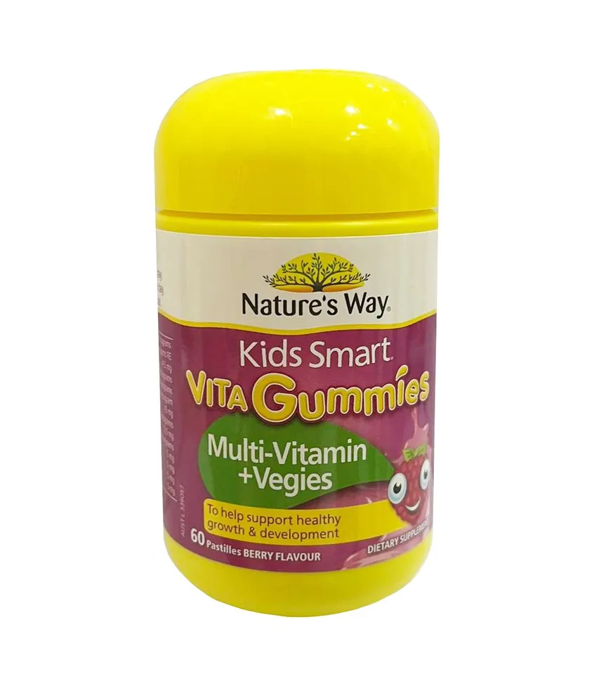 Kẹo Vita Gummies Nature's Way hỗ trợ bổ sung vitamin và rau quả