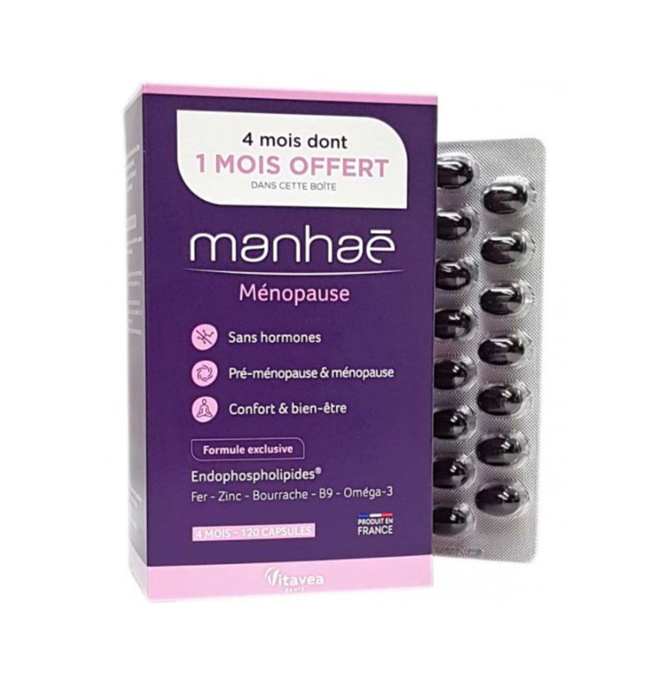 Viên uống nội tiết Nutrisante Manhae cho phụ nữ tiền mãn kinh - Hỗ trợ sức khỏe và duy trì sự nữ tính trong giai đoạn chuyển mình