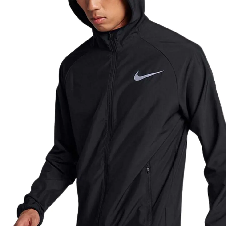 Áo khoác Nike Essential Running Jacket màu đen, S