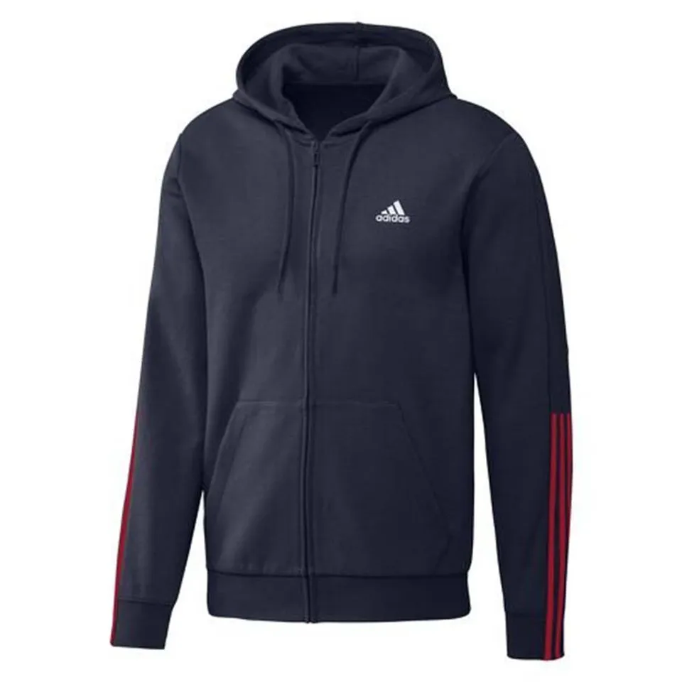 Áo khoác nam Adidas Essentials 3 Stripes GP8601 màu xanh navy, S