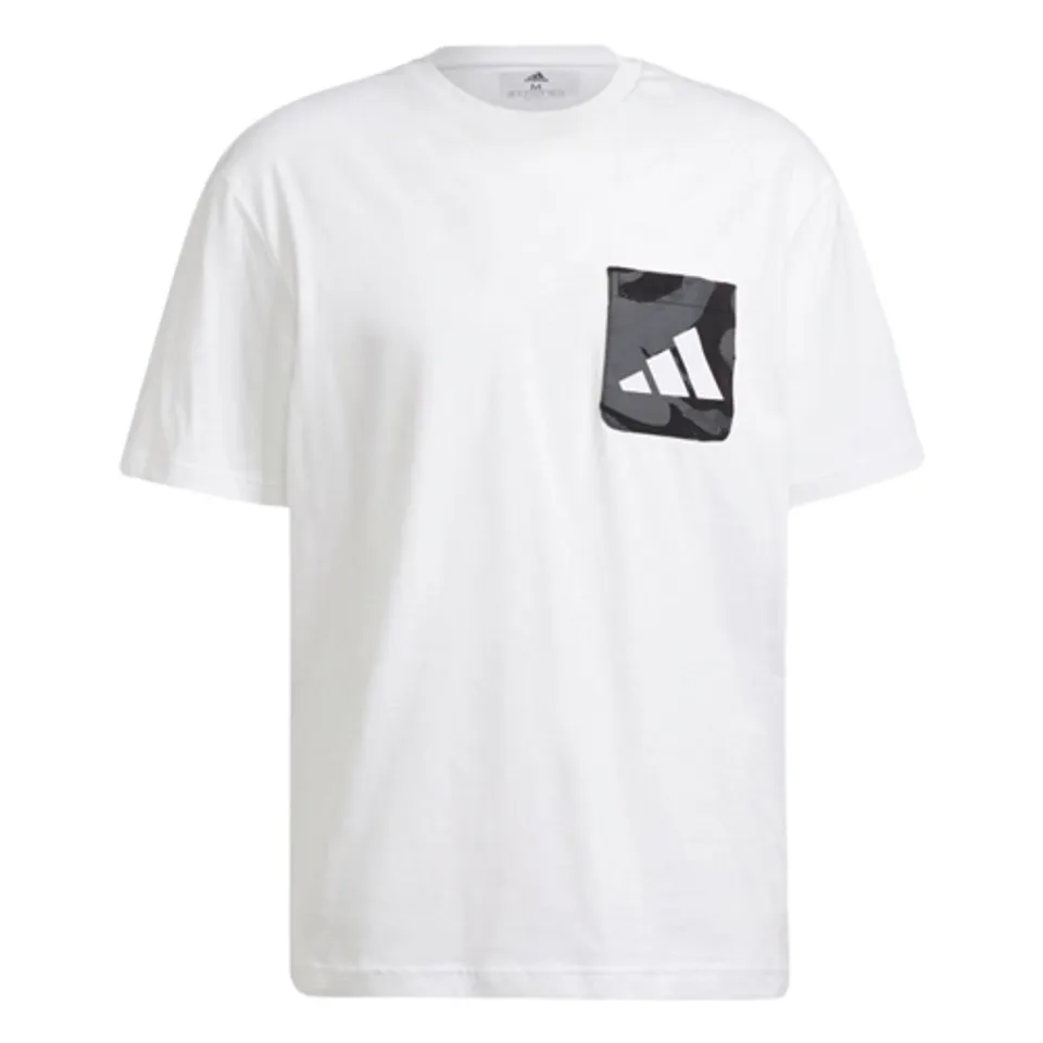 Áo phông trắng Adidas Short Sleeve Graphic GU3634, S