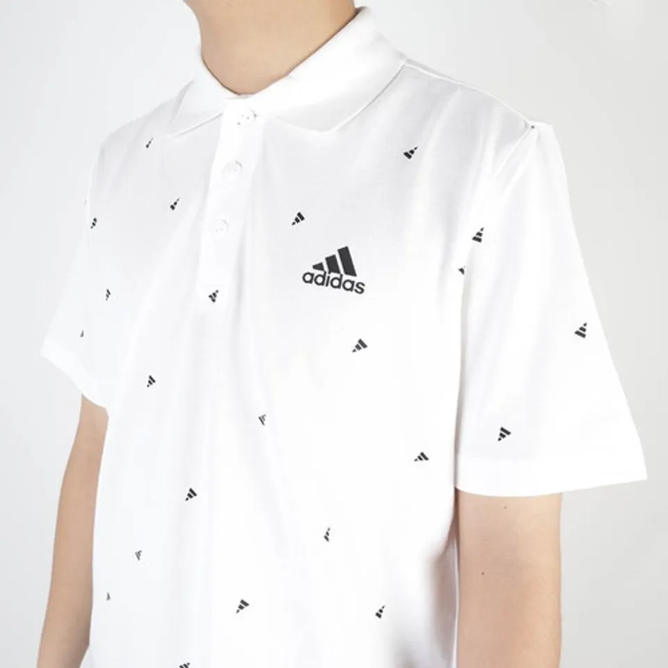 Áo polo nam Adidas GPA0998 màu trắng, XS