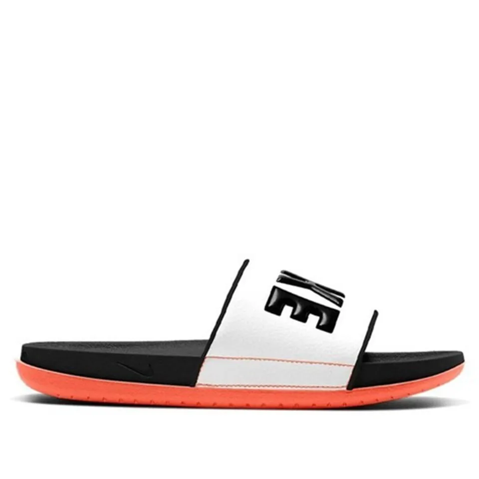Dép Nike Offcourt Slide White Black Orange BQ4639-101, 36.5