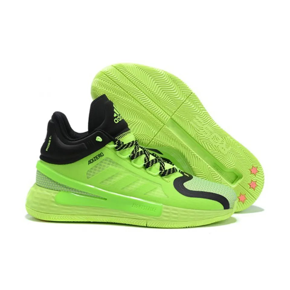 Giày bóng rổ Adidas D Rose 11 Signal Green FU7405, 42