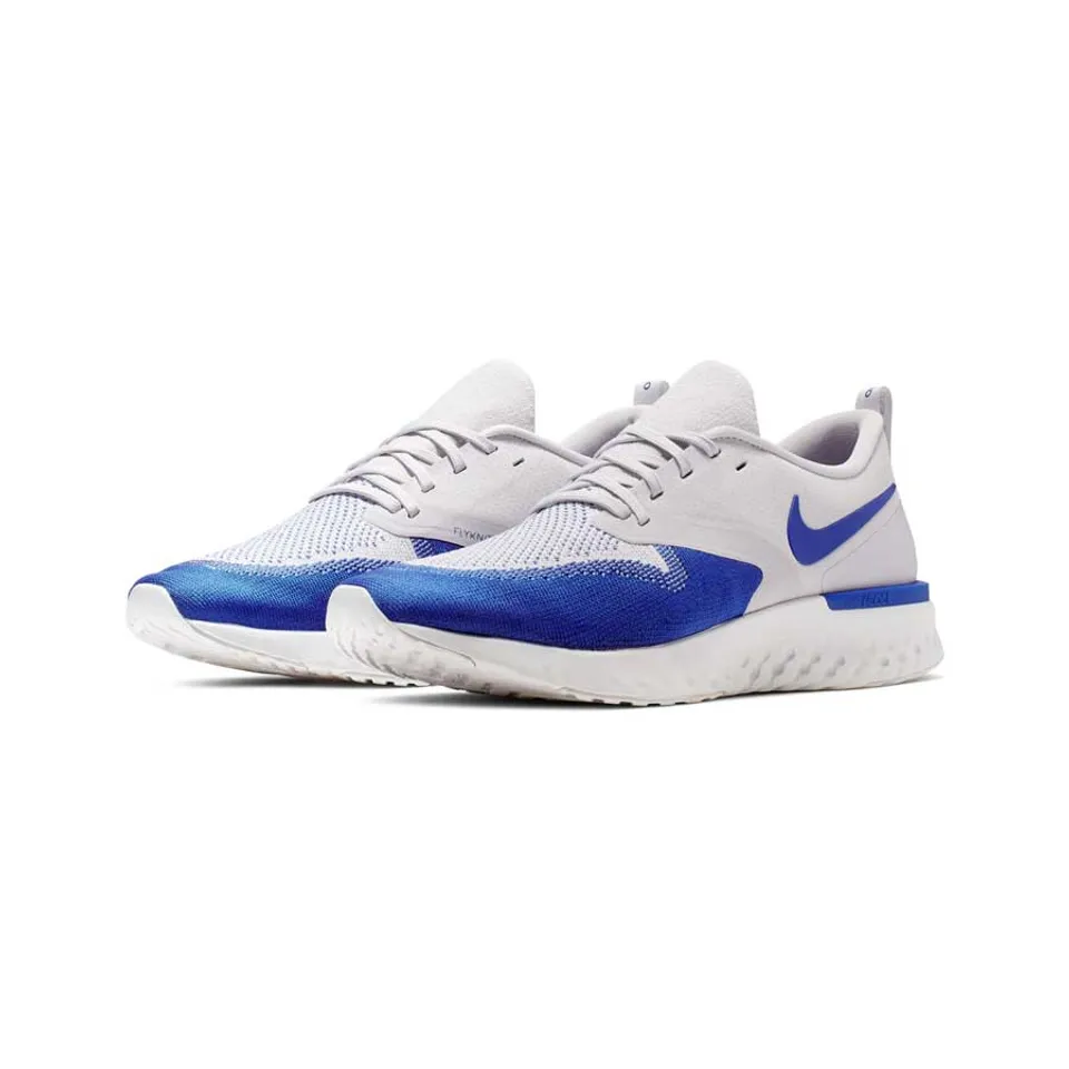 Giày Nike Odyssey React Flyknit 2 Grey Royal Blue màu xám xanh, 43