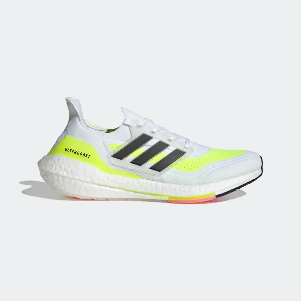 Giày thể thao Adidas Ultra Boost 21 White Solar Yellow FY0377, 41